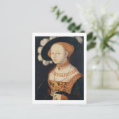 Porträt einer Dame, um 1530 Postkarte (Stehend Vorderseite)