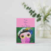 Porträt einer Dame Visitenkarte (Stehend Vorderseite)