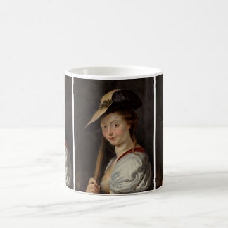 Porträt einer Dame von Peter Paul Rubens Kaffeetasse