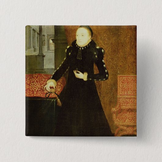 Porträt einer Dame, wahrscheinlich Katherine, Button (Vorderseite)