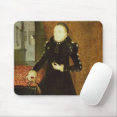 Porträt einer Dame, wahrscheinlich Katherine, Mousepad (Mit Mouse)