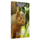 Porträt einer Eichhörnchennaturfotografie Klemmbrett (Rechts)
