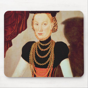 Porträt einer Frau, 1564 Mousepad