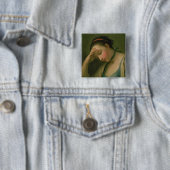 Porträt einer Frau 2 Button (Beispiel)