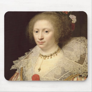 Porträt einer Frau 2 Mousepad