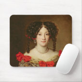Porträt einer Frau 3 Mousepad (Mit Mouse)