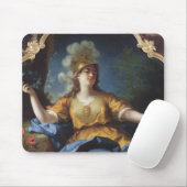 Porträt einer Frau als Minerva, 1730 Mousepad (Mit Mouse)