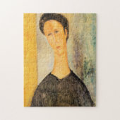 Porträt einer Frau Amedeo Modigliani Puzzle (Vertikal)