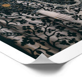 Porträt einer Frau, die traditionell als M Poster (Ecke)