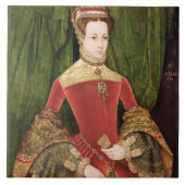 Porträt einer Frau, gealtert 16, vorher identifie Fliese (Vorderseite)