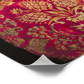 Porträt einer Frau in Rot, 1460-70 Poster (Ecke)