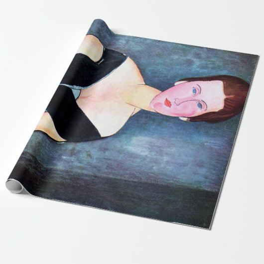 Porträt einer Frau, Modigliani Geschenkpapier (Ungerollt)