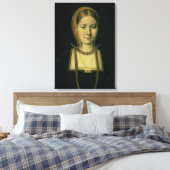 Porträt einer Frau, möglicherweise Catherine von A Leinwanddruck (Insitu (Schlafzimmer))