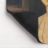 Porträt einer Frau Mousepad (Ecke)