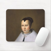 Porträt einer Frau (Öl auf Platte Mousepad (Mit Mouse)