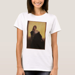Porträt einer Frau (Pastell auf Papier) T-Shirt