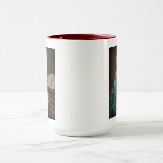 Porträt einer Frau Tasse (Zentrum)