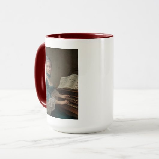 Porträt einer Frau Tasse (Vorderseite Links)