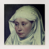 Porträt einer Frau - von Robert Campin (c. 1435) Puzzle (Vertikal)
