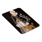 Porträt einer Frau, wahrscheinlich Catherine Carey Magnet (Rechte Seite)