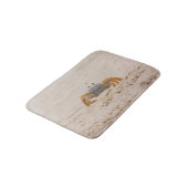 Porträt einer Geist-Krabben-Bad-Matte Badematte (Schrägansicht)