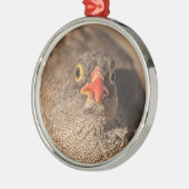Porträt einer Grouse Ornament Aus Metall (Links)