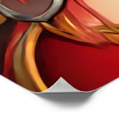 Porträt einer Hybridweibchen | Art der AI Poster (Ecke)