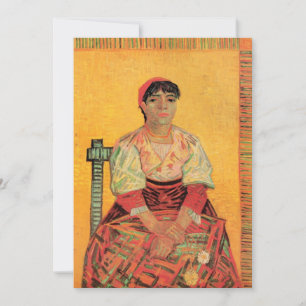 Porträt einer italienischen Frau von Vincent van G