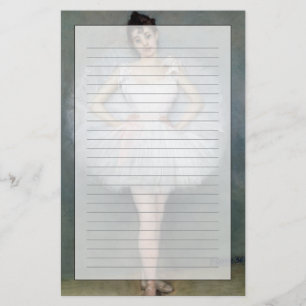 Porträt einer jungen Ballerina Briefpapier