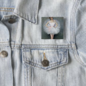 Porträt einer jungen Ballerina Button (Beispiel)