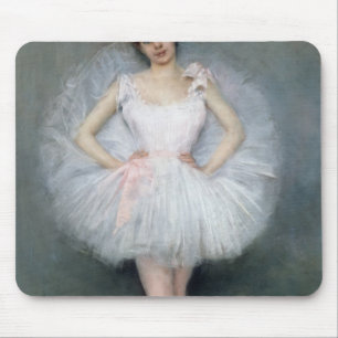 Porträt einer jungen Ballerina Mousepad