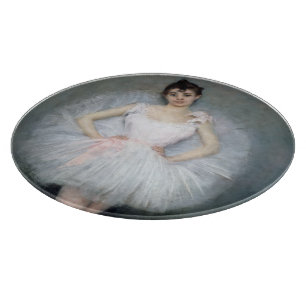 Porträt einer jungen Ballerina Schneidebrett