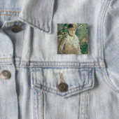Porträt einer jungen Dame Button (Beispiel)