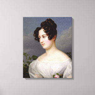 Porträt einer jungen Frau, 1827 (Öl auf Leinwand