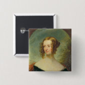 Porträt einer jungen Frau Button (Vorne & Hinten)