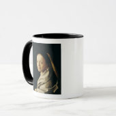 Porträt einer jungen Frau, c.1663-65 Tasse (Vorderseite Links)