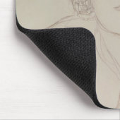 Porträt einer jungen Frau Mousepad (Ecke)