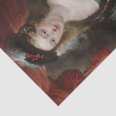 Porträt einer jungen Frau von Peter Paul Rubens Seidenpapier (Ausschnitt)