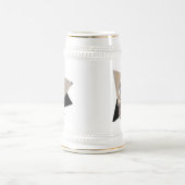 Porträt einer Kurzen Eule in den Marschen Bierglas (Mittel)