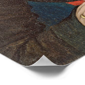 Porträt einer Lady, c.1460 (Öl auf Tafel) Poster (Ecke)