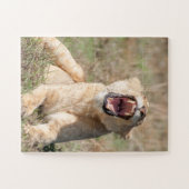 Porträt einer Lioness Puzzle (Horizontal)