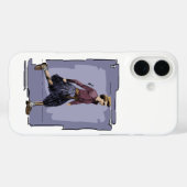 Porträt einer modischen Frau beim Gehen Case-Mate iPhone Hülle (Rückseite (Horizontal))