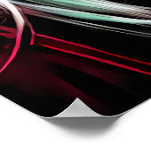 Porträt einer toten Zombie-Dame | Art der AI Poster (Ecke)