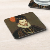 Porträt eines Adligs 2 Untersetzer (Linke Seite)