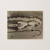 Porträt eines amerikanischen Ureinwohners von Puzzle (Horizontal)