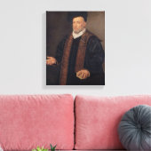 Porträt eines Arztes Leinwanddruck (Insitu (Wohnzimmer))