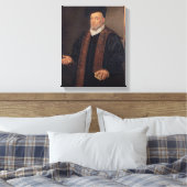 Porträt eines Arztes Leinwanddruck (Insitu (Schlafzimmer))