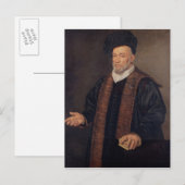 Porträt eines Arztes Postkarte (Vorne/Hinten)