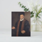 Porträt eines Arztes Postkarte (Stehend Vorderseite)