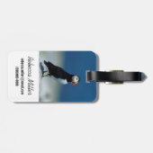 Porträt eines Atlantischen Puffs Gepäckanhänger (Rückseite horizontal)